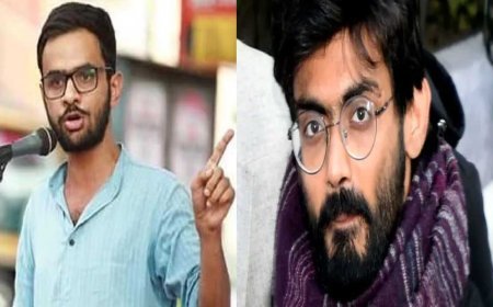 उमर खालिद और शरजील इमाम को नहीं मिली जमानत