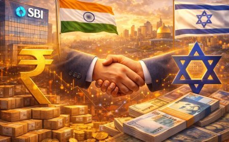SBI ने भारत और इज़राइल के बीच तरक्की के लिए एक रोडमैप तैयार किया है।