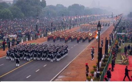 77वीं रिपब्लिक डे परेड में किसानों और साइंटिस्ट समेत अलग-अलग फील्ड के 10,000 खास मेहमान होंगे सामिल |