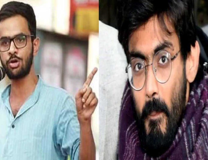 उमर खालिद और शरजील इमाम को नहीं मिली जमानत