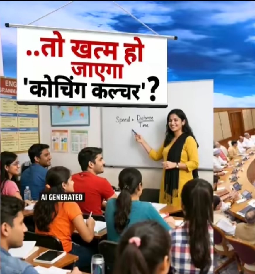देश से खत्म होगा 'कोचिंग कल्चर'? केंद्र सरकार की बड़ी तैयारी