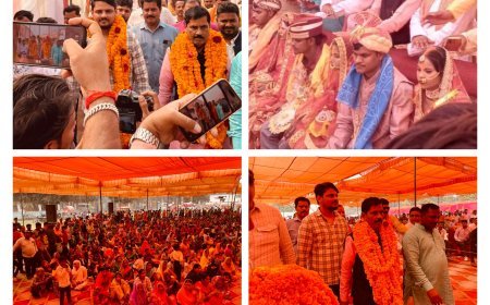 कुशीनगर का 'महाकुंभ': जनहित सेवा समिति ने अब तक किया 158 कन्याओं का कन्यादान, बनकटा बाजार में गूँजी शहनाइयां