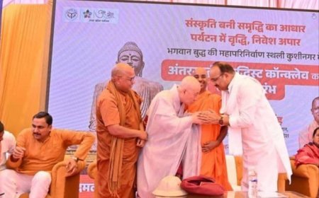 अंतरराष्ट्रीय बुद्धिस्ट कॉन्क्लेव में गूंजा शांति का संदेश