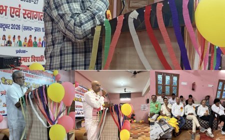 शुकदेव प्रसाद त्रिपाठी महाविद्यालय में नवागत छात्र-छात्राओं का भव्य स्वागत, अतिथियों ने दिया सफलता का मंत्र